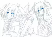 Sekai to Sekai no Mannaka de Visual Fanbook