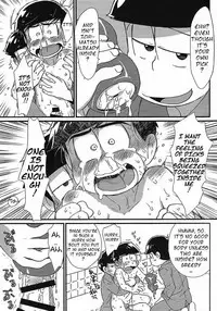 (Kahou wa Nete Matsu Spark 11) [MatsuCha. (Maccha)] Mahou no Onaho to Tsunagacchata Karamatsu no Junan! | The Passion of Karamatsu Connecting with a Magical Onahole! (Osomatsu-san) [English] [Rotti Rotti]