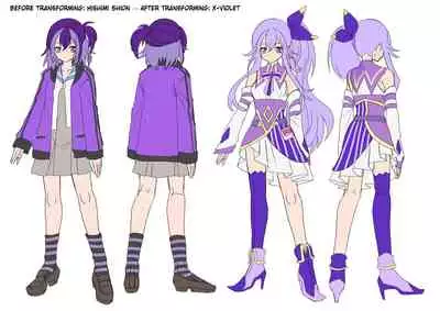 Henshin Heroine Team no Zunouha de Majime de Hinnyuu no Blue | The Smart, Diligent and Flat-Chested Blue from the Team of Morphing Heroines