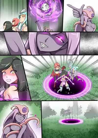 ウチの子がえっちな敵と戦って敗北する話