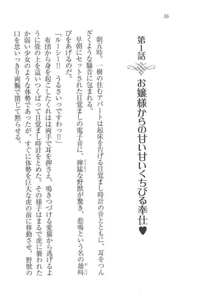 お嬢様はメイド様!？