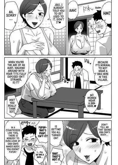 [Nemousu-teiki] Jibun no Bakunyuu Body ga Eroito Omottenai Inaka no Obasan ni Hatsujou Shite Shimatta Boku | I Fucked My Aunt from the Countryside, Who didn't Think Her Huge Tits and Body were Lewd [English] [Sonarin迫]