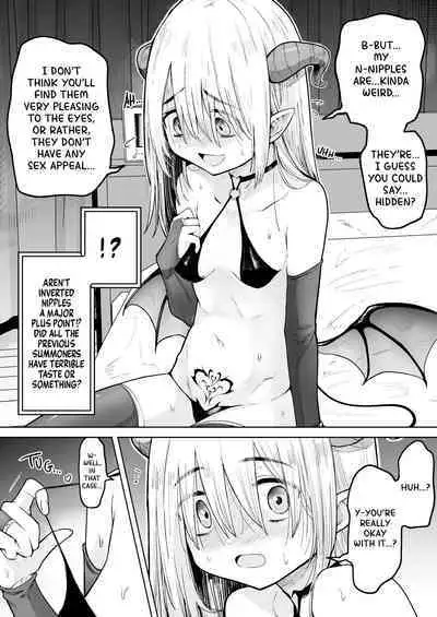 Negative Chippai Succubus ga Kita. | A Tiny Titty Negative Succubus Has Arrived