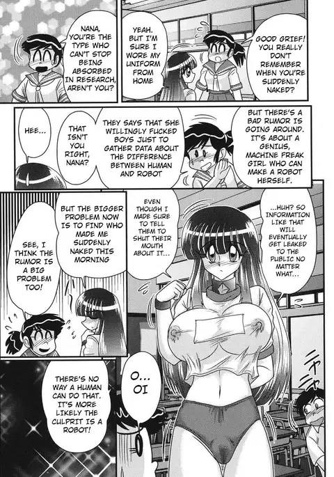 Sailor Fuku ni Chiren Robo Yokubou Kairo | Sailor uniform girl and the perverted robot Ch. 4