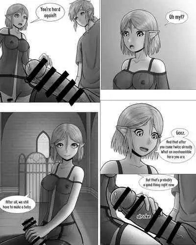 [Hentia-chan] Zelda no Densetsu -Princess to no Night- | The Legend of Zelda -A night with the Princess- (The Legend of Zelda: Tears of the Kingdom) [English]