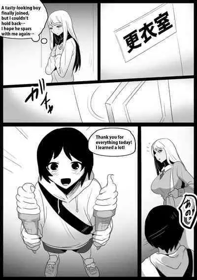 Butouha Futanari Joshi ni Yoru Shota Nikubenki no Tsukurikata | Antagonistic Futanari Girl's Shota Cumdump-ification Instructions