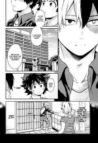 [Kyujitsusyukkin (Chikaya)] Love Me Tender 3 [English] Boku no Hero Academia (Casual Scans)