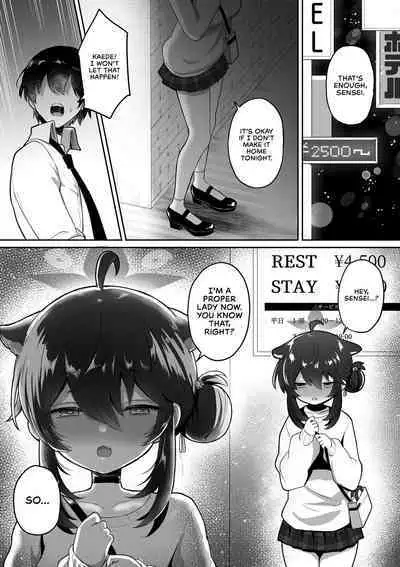 [Dangai Zeppeki (Muchimo)] Hatachi ni Natte mo Chiisai Mama no Kaede o Onaho Mitai ni Hamemakuru Love Love Ecchi Hon (Blue Archive) [English] [head empty] [Digital]