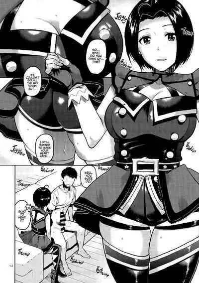 (C96) [Aimasutei (Fumitsuki Yuu)] Azusa-san ga Te to Kuchi dake de Shite Kureru Hon | Azusa-san Only Uses Her Hands and Mouth (THE IDOLM@STER) [English] [korafu + head empty]