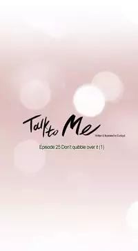 [Silverstar] Talk To Me Ch.1-37 (English) (Ongoing)