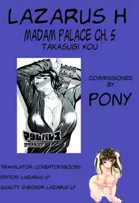 [Takasugi Kou] Madam Palace Ch. 1-5 [English] [Lazarus H]