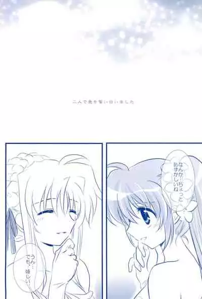 (C85) [Ameiro (Nanashiki)] Love Forever -NanoFei nano Sairoku-shuu 2- (Mahou Shoujo Lyrical Nanoha)