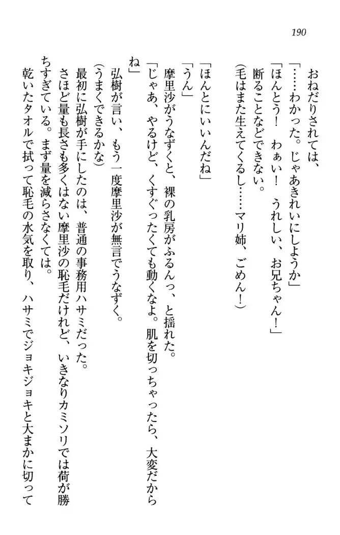 お姉ちゃんは3歳児!?