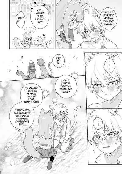 [pink carrot (usachanGET)] ♂ ga Uke. Neko-chan x Neko-kun [English] [Shindoi Scans] [Digital]