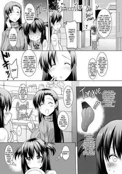 [Pony-R] I Can't Live Without My Little Sister's Tongue Chapter 01-02 + Secret Baby-making Sex with a Big-titted Mother and Daughter! (Kyonyuu Oyako no Shita to Shikyuu ni Renzoku Shasei) [English] [Team Rabu2] [Digital]