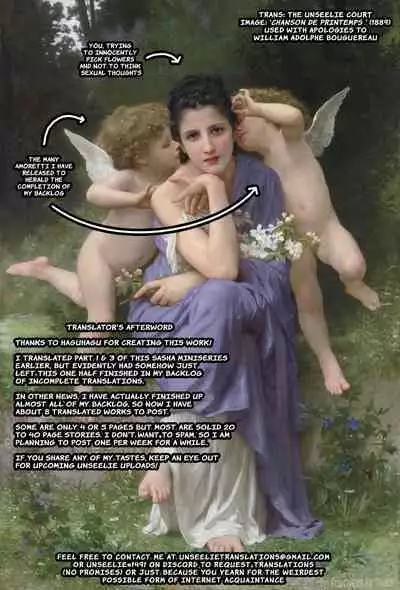 [Rinjuu Circus (Haguhagu)]【IFルート】続・微N●R注意のやつ… | (If Route: Sexy) WARNING: Slight NTR (Sasha-Chan) [English] [The Unseelie Court]