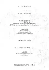 [Angelic Feather (Land Sale)] Flan Shitai! REC (Touhou Project) [Digital]