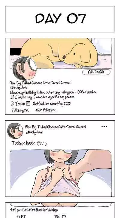 [Lithium] 100-Nichigo Ni Aiken To Sex Suru Jimi Kyonyuu Megane-Chan (English) (Harasho Project)