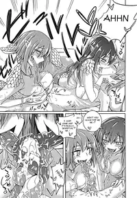 (C89) [SlapStickStrike (Stealth Changing Line)] Watashi no Koibito o Shoukai Shimasu! EX5 (Monster Girl Quest!) [English] [Heart and Feather]