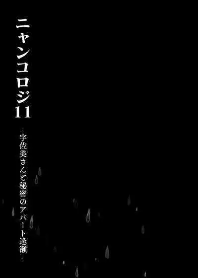 [Kinokonomi (konomi)] Nyancology11 -Usami-san to Himitsu no Apart Ouse- | 喵喵可蘿姬11～和宇佐美的祕密公寓幽會 [Chinese] [Digital]