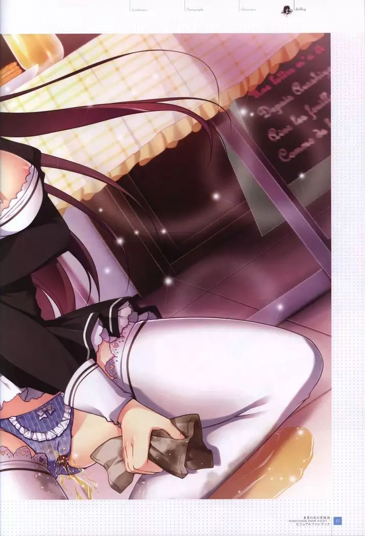 Manatsu no Yoru no Yukimonogatari -MIDSUMMER SNOW NIGHT- Visual Fanbook