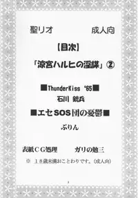 (C70) [St. Rio (MyMeroD!)] Suzumiya Haruhi no Inbou 2 (The Melancholy of Haruhi Suzumiya)