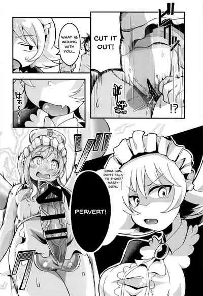 (Futaket 17) [Torotoro Tororokonbu (Sakuretsu Tororokonbu)] Roshutsu Tenshi Crim-kun 2 | Exposed Angel Crim-kun 2 (Ishuzoku Reviewers) [English] {Doujins.com}