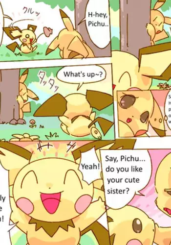 [Dayan] Pikachu Kiss Pichu (English)