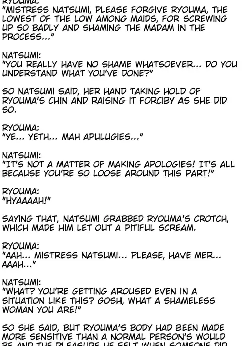 The M-to-F'ed son of a distinguished family - The spoiled rotten brat who was made a maid -