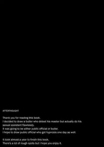 Junjin no Koto ga Daikirai na Shutsuji no Nukari no Nai Seishori Gyoumu | Perfect Sexual Assistant of Butler Who Detest the Master