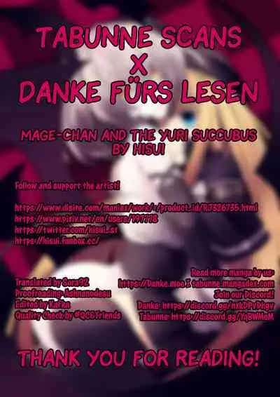 Yuri Succubus no o Shigoto | Mage-chan and the Yuri Succubus <3