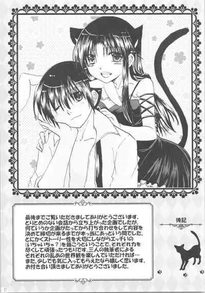 [RxA Supremacist (Yagami Raimu, Morisaki Yoshino, Kisaragi Mizuka)] Iinazuke ga Neko ni Narimashite. (Ranma 1/2)