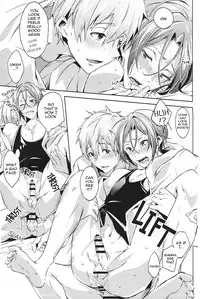 (Renai Jaws 1) [American ☆ Rock (Kotarou)] Love Affair (Free!) [English] [ebil_trio]