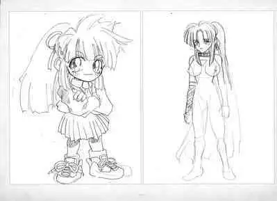 ALICESOFT ORION SCRIBBLES with CROQUIS ULTIMATE EDITION VOL.2 織音計画特別版 ラフ画集