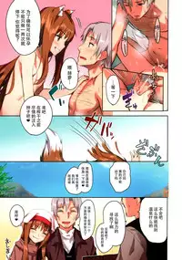 (C89) [Ajisaidenden (Kawakami Rokkaku, Takanashi Rei)] Wacchi to Nyohhira Bon FULL COLOR (Spice and Wolf) [Chinese] [脸肿汉化组]