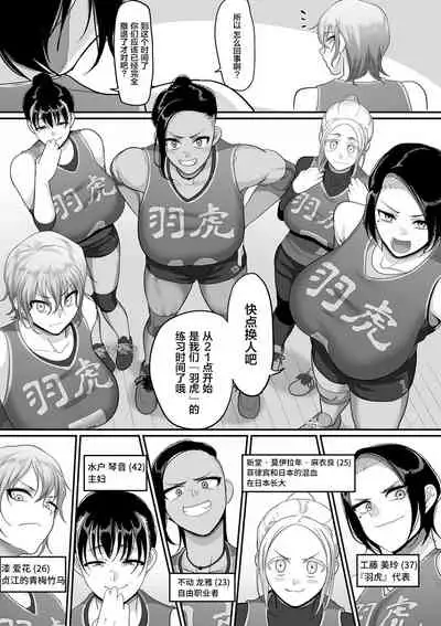 [Yamamoto Zenzen] S-ken K-shi Shakaijin Joshi Volleyball Circle no Jijou Ch. 9 (COMIC Kuriberon DUMA 2021-05 Vol. 26) [Chinese] [新桥月白日语社汉化]