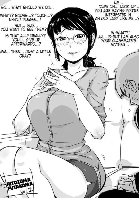 Hitozuma Futakoma - One Married Woman and Two Panels Page 01-37