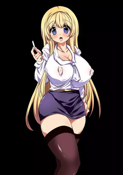 Blond & Busting Busty Teacher from U.S. Is Assigned to the Worst School in Japan