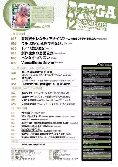 Monthly Megastore 2021-12