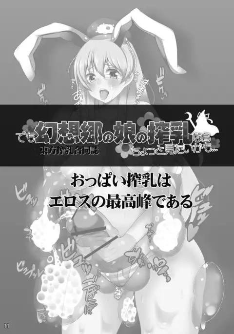 Touhou Sakunyuu Goudoushi Demo Gensoukyou no Musume no Sakunyuu nara Chotto Mitai kamo...