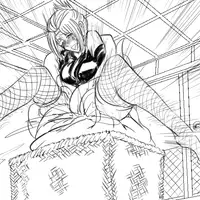 月詠が触手風呂で嬲られるっ!後編