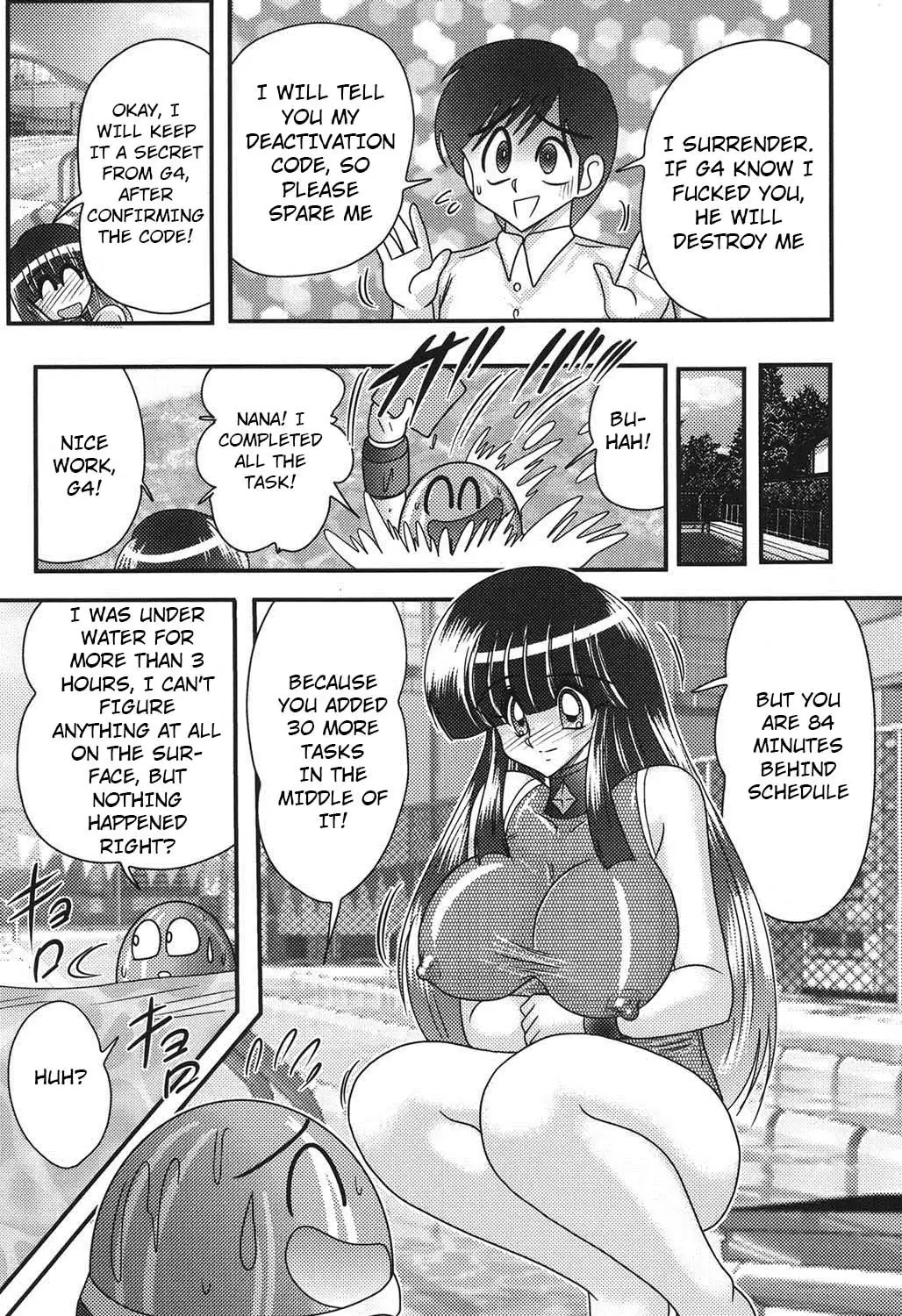 Sailor Fuku ni Chiren Robo Yokubou Kairo | Sailor uniform girl and the perverted robot Ch. 3