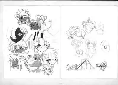 ALICESOFT ORION SCRIBBLES with CROQUIS ULTIMATE EDITION VOL.2 織音計画特別版 ラフ画集