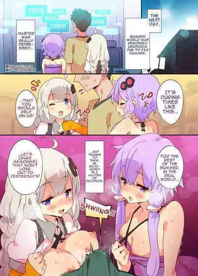 Yukari Akari to Sugosu Digital Echi Echi Natsu Kuukan | Getting Lewd With Yukari and Akari Under The Summer sky
