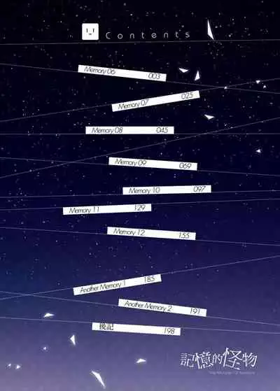 Kioku no Kaibutsu | 记忆的怪物 1-3