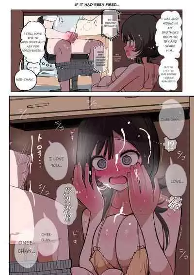 Sotobenkei no Ouji-sama + Yarashii Kuuki ni naru kyoudai | A Prince Who Acts Cool Outside but Timid at Home + Siblings In A Naughty Mood