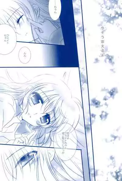 (C85) [Ameiro (Nanashiki)] Love Forever -NanoFei nano Sairoku-shuu 2- (Mahou Shoujo Lyrical Nanoha)