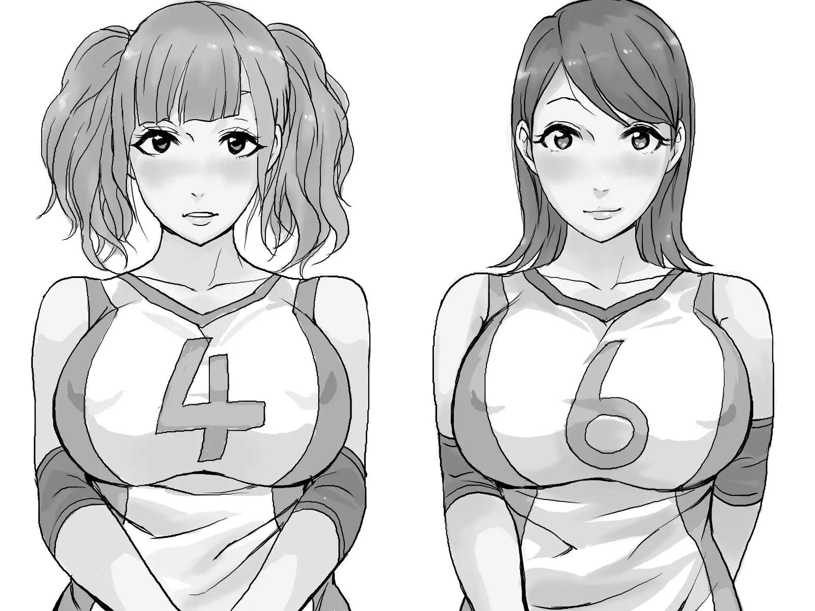 女子バレー部 CG集 設定