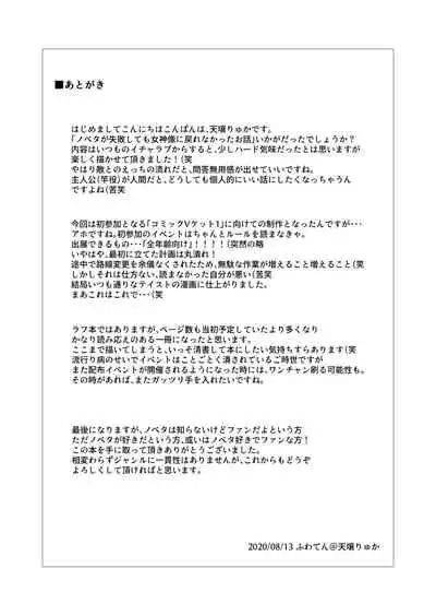 Nobeta ga Shippai shite mo Joshinzou ni Modorenakatta Ohanashi