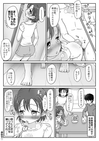 妹の発情期 〜兄である俺、性処理をせがまれて〜